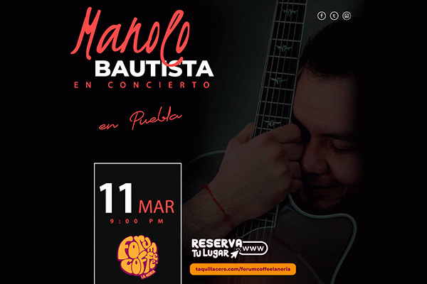 MANOLO BAUTISTA EN CONCIERTO